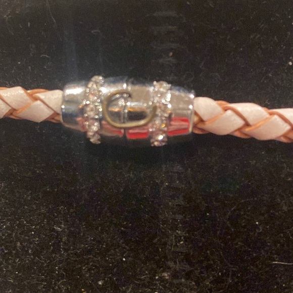 Silver Tone and Braided Cord Necklace - Picture 5 of 5